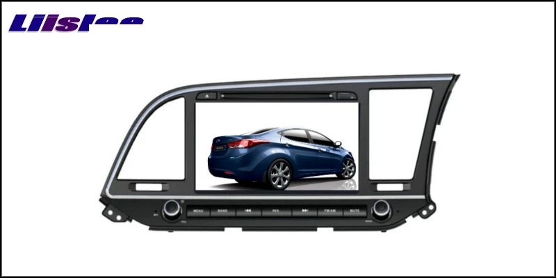 For HYUNDAI Elantra Avante RHD 2016~2017 LiisLee Multimedia TV DVD GPS Audio Hi-Fi Radio Stereo Original Style Navigation NAVI 2
