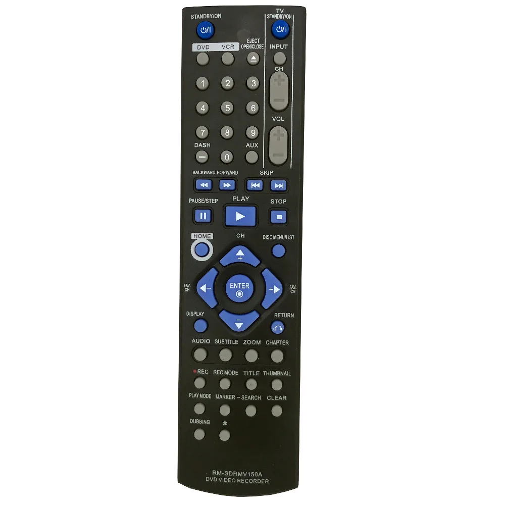 Новый заменитель для JVC RM-SDRMV150A RMSDRMV150A DVD рекордер DVDR пульт дистанционного