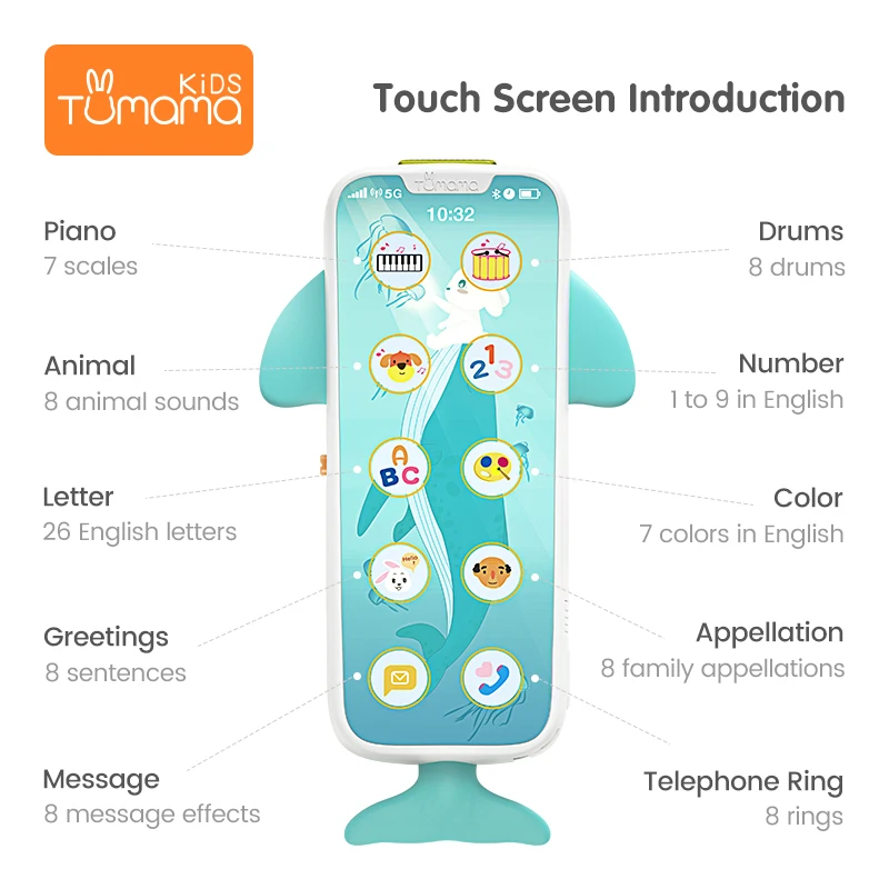 Tumama Babby Mobiles Musical Touch Screen Mobile Newborn Toys Whale Educational Toys For Babies Baby Music Mobile Phone Rattles Tumama Babby Mobiles Musical Touch Screen Mobile Newborn Toys Whale Educational Toys For Babies Baby Music Mobile Phone Rattles