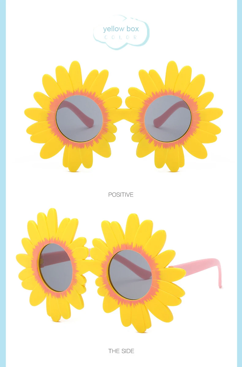2018 fashion Sun Flower Round Cute kids sunglasses UV400 Boy&girl Lovely baby glasses Children 1 (14)