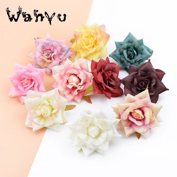 

100% new and high quality artificial rose heads for wedding decoration, DIY corsage, head flower, wrist flower,rose flower heads
