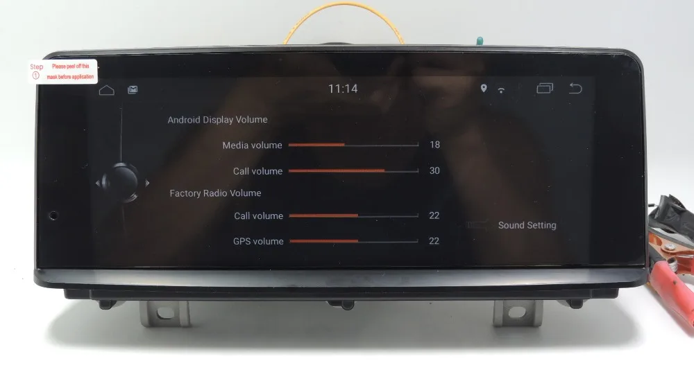 Sale "YOKOTRON" 8.8"Touch  Android 7.1 Car Radio Palyer for BMW 1 Series F20/F21 2012-2016+GPS Left Hand drive Only 2+32GB 20
