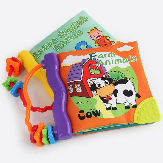 

Baby Learning Education Cloth Book Puzzle Fabric Book For Baby Gift