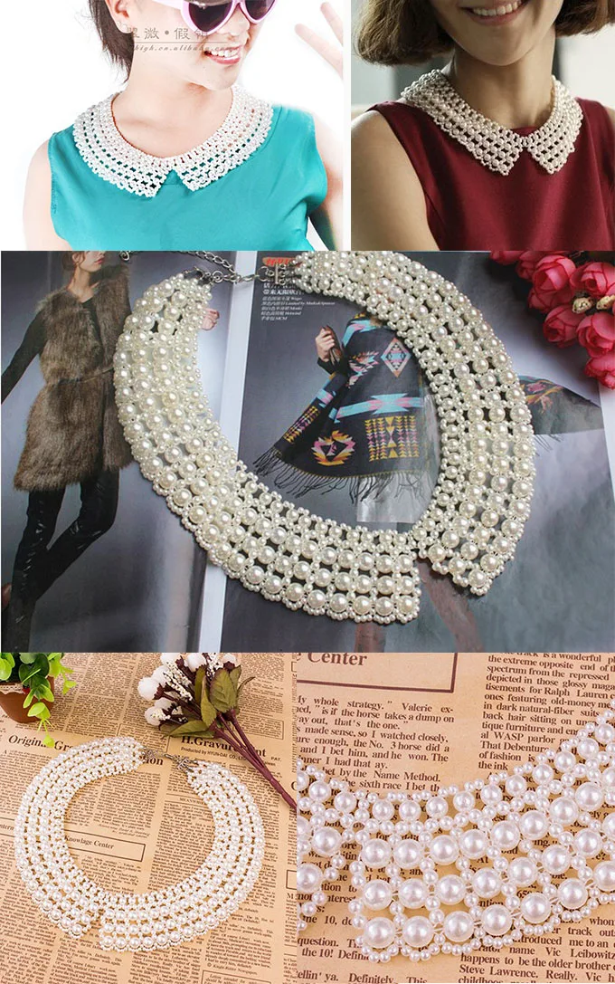Модная женская цепочка с искусственным жемчугом, многослойное новое ожерелье из бисера, милые плетеные свадебные украшения, колье для влюбленных