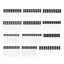 1 Set of 120pcs 12 Values 0.22UF-470UF Aluminum Electrolytic Capacitor Assortment Kit Set Pack