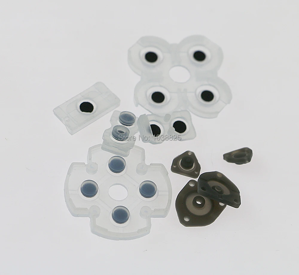 

Silicone Conductive Rubber Adhesive Button Pad Keypads for PS4 PlayStation 4 Controller 120sets/lot