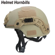 Helmet Hornbills Level IIIA MICH Bulletproof Kevlar Ballistic Helmet Tactical Helmet with Test Report