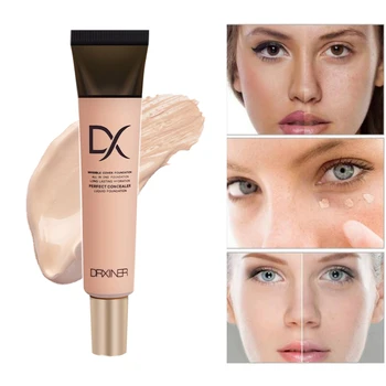 

Drxiner Face Foundation Makeup Base Liquid Foundation BB Cream Concealer Whitening Moisturizer Oil-control Maquiagem