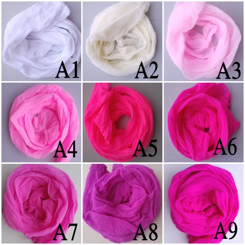 Silk Flower Stocking Colorful Nylon Flower Stocking Material Artificial