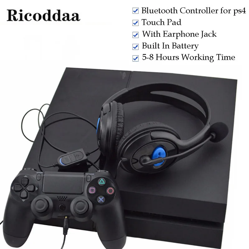 Джойстик управление контроллером PS4 для консоли playstation 4 Dualshock геймпад PS3|Геймпады|