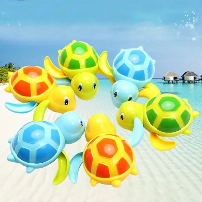 Горячая Распродажа, милая игрушечная черепаха для плавания, черепаха, детские игрушки для купания
