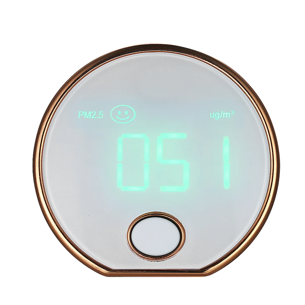 

Mini Portable Indoor Haze Dust PM2.5 Gas Analyzer Meter Detector air quality monitor Air Particle Counter HT-403