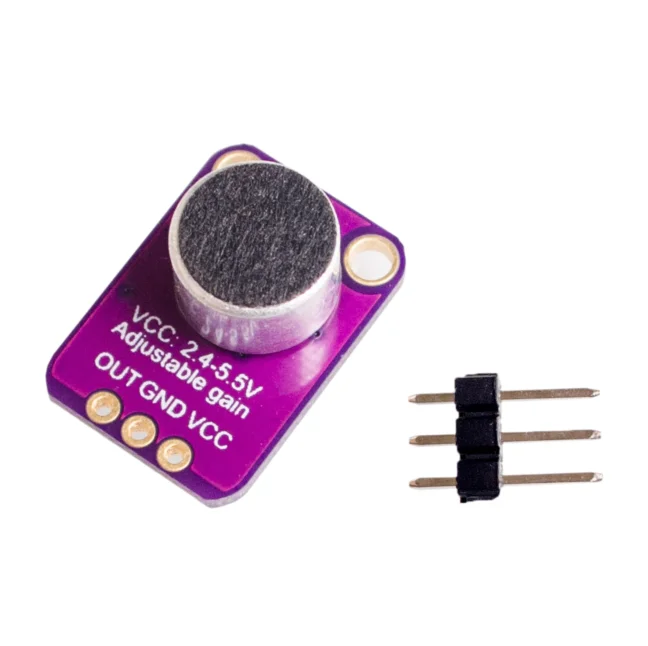 

GY-MAX4466 electret microphone amplifier MAX4466 adjustable amplifier module