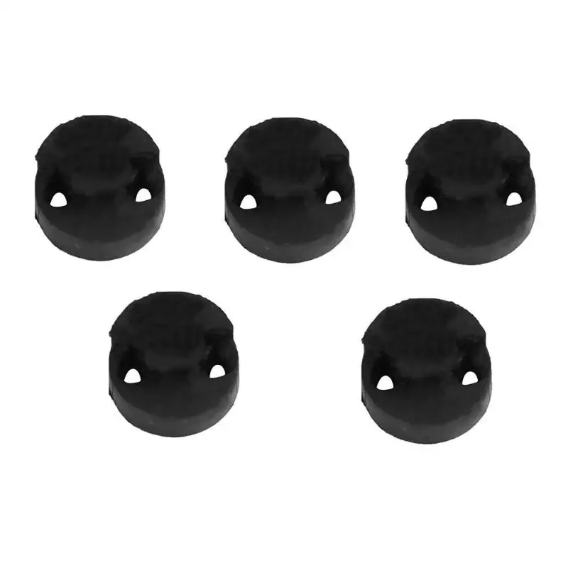 

Practical 5pcs Black Acoustic Round Rubber Violin Mute Fiddle Silencer For Violin Sourdine Tools Violin Parts & Accessories New