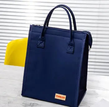 

2019 New handcuffs aluminum foil insulation waterproof Oxford cloth lunch bag