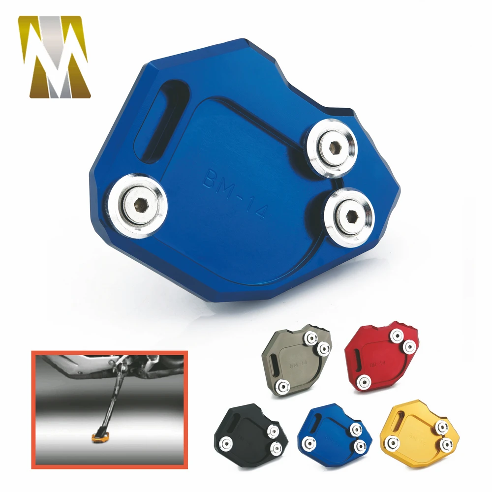 

Side Stand Enlarger Plate Kickstand Extension Pad For F800GS F 800 GS F800 GS Motorcycle CNC Aluminum Accessories