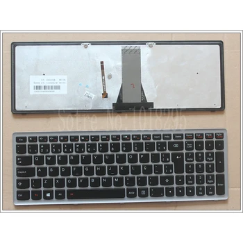 

New for Lenovo IdeaPad Flex 15 Flex15 G500S G505S G510S S500 S510 S510P Z510 Brazil Keyboard Silver-Grey BR frame backlit