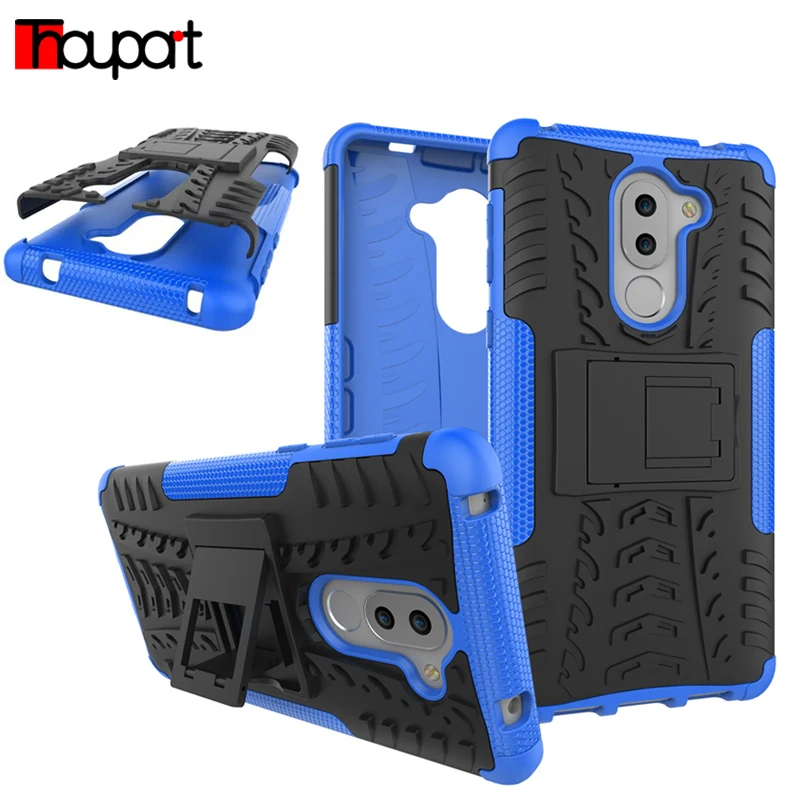 

Thouport For Huawei Honor 6X Case Huawei GR5 2017 Phone Cover Silicone + PC Defender Hybrid ShockProof cases For Huawei 6X 2016