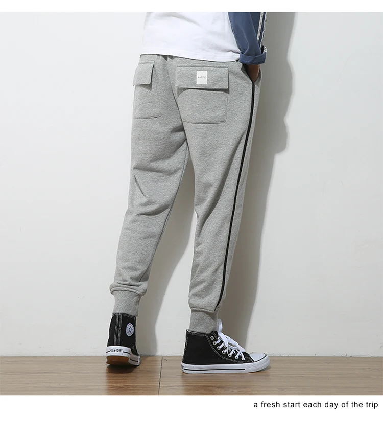 MOOWNUC MWC модные брюки повседневные с эластичной резинкой на талии в стиле хип-хоп однотонные длинные штаны брюки подходят для весны и лета молодежи
