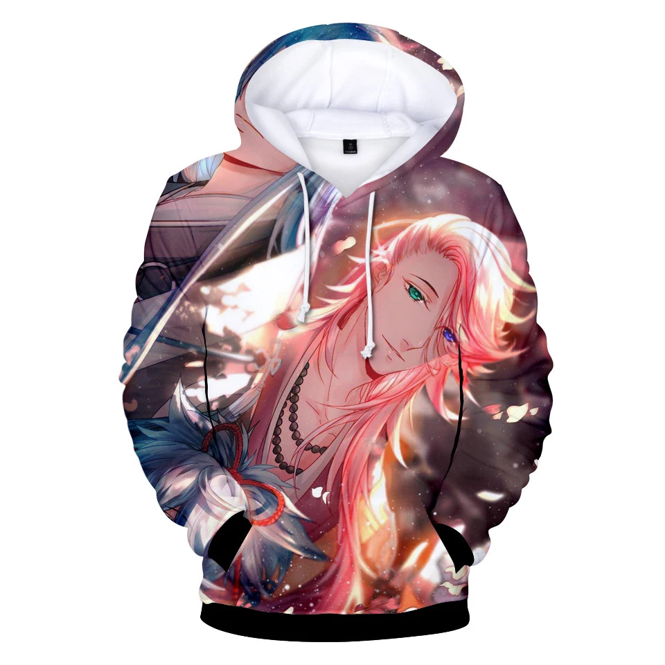 Толстовки с 3D принтом Touken Ranbu для онлайн игр толстовки капюшоном красивая уличная