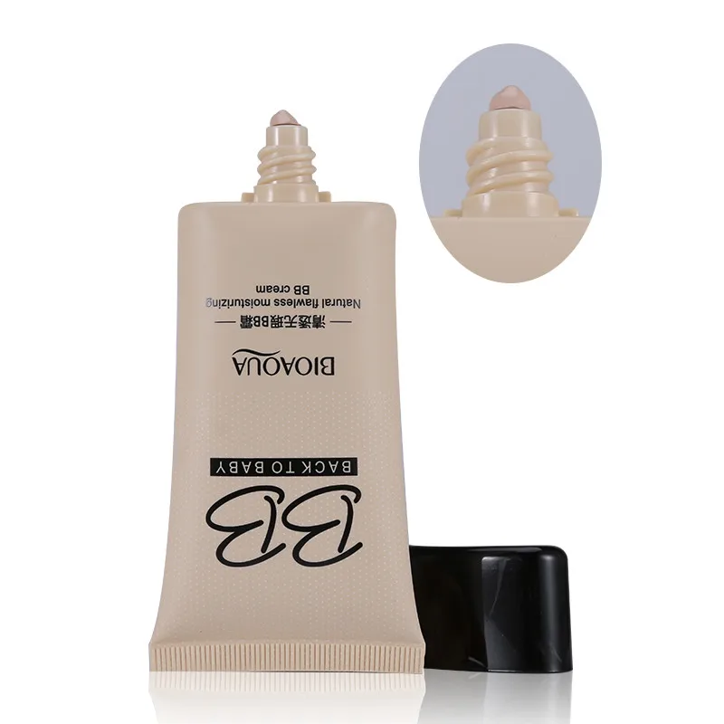 BIOAQUA Natural Flawless BB Cream Whitening Moisturizing Concealer Nude Foundation Makeup Face Beauty