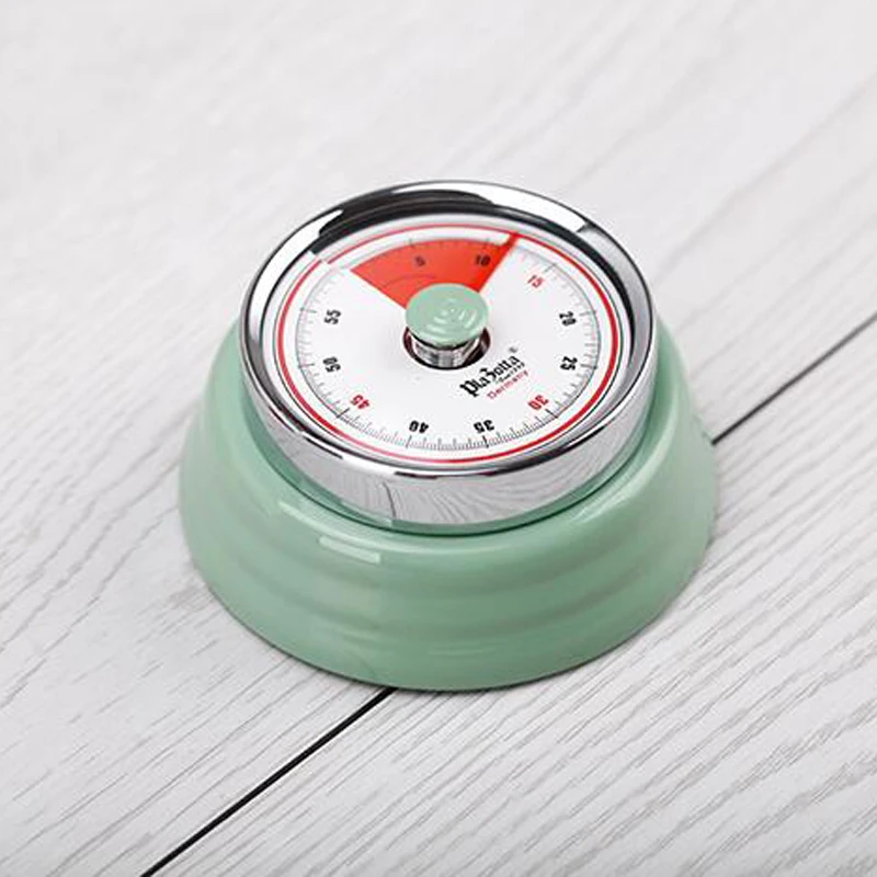 55 Minutes Kitchen Timer Mechanical Cooking Alarm Counter Clock Baking