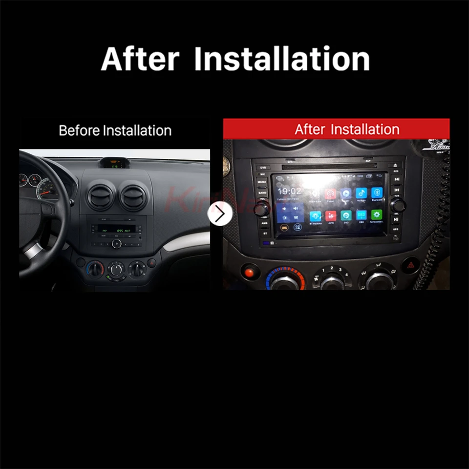 Perfect KiriNavi Octa core 4G LET android 7 car dvd player for Chevrolet Aveo Epica Lova Capativa gps navigation support 4K Video 4G 2