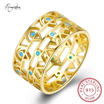 

Hemiston S925 Sterling Silver GoldColor Ring Fashion Fashion Sterling Silver Ring