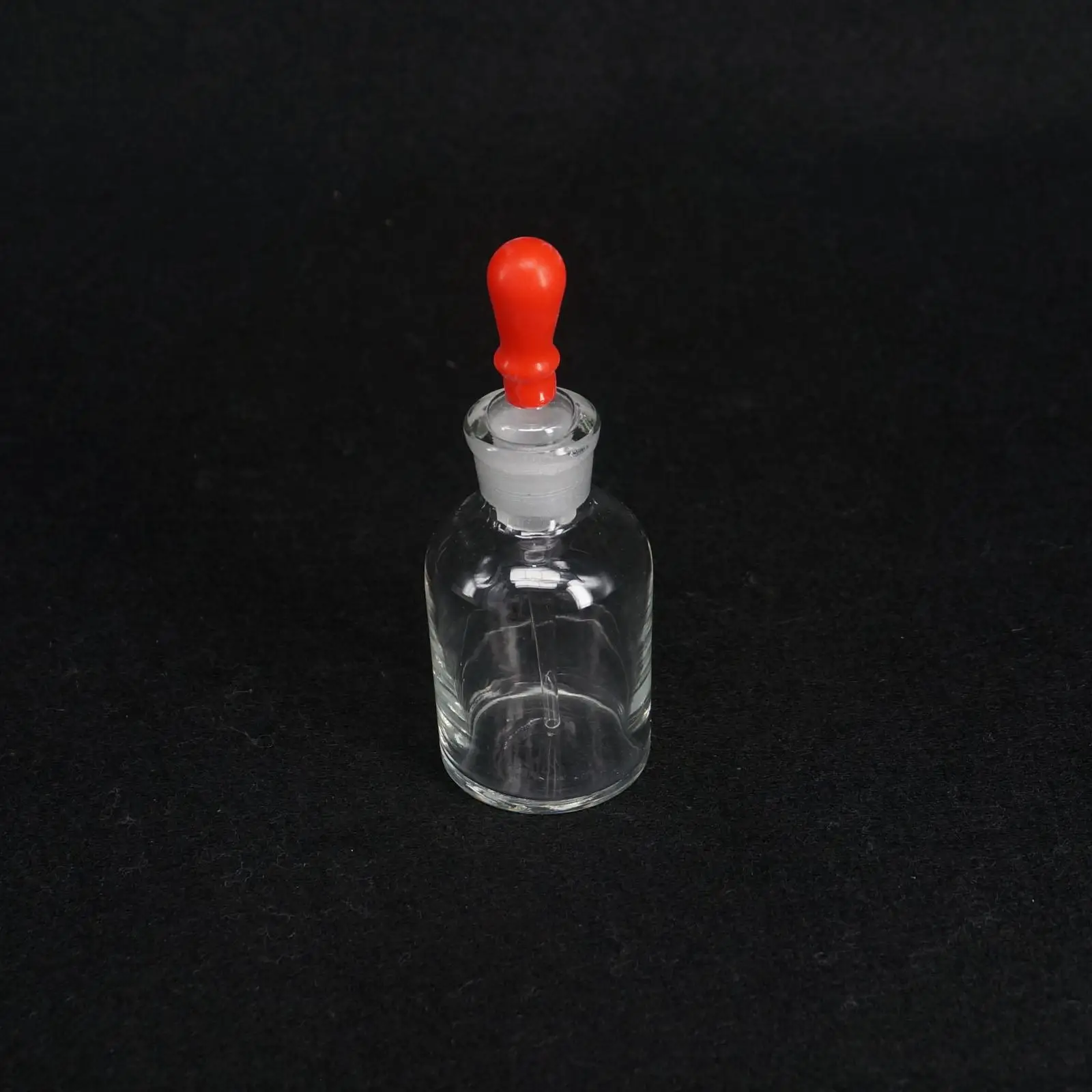 

60ML Clear Glass Dropping Bottle Pipette With Ground Stopper and Dropper