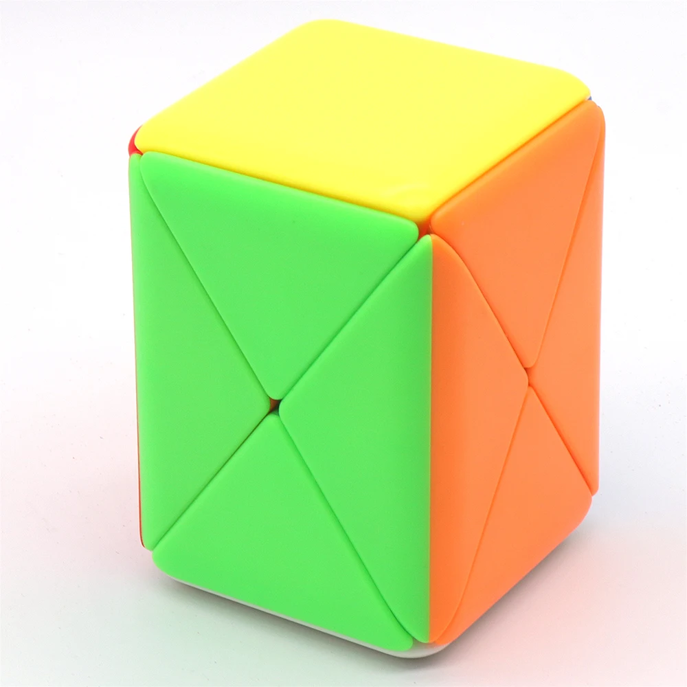 MoYu magic box magic cube colorful stickerless 3x3x3 box shaped smooth