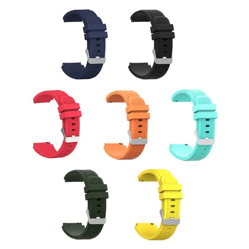 

Durable Silicone Watchband Wrist Strap Bracelet Replacement Accessories for Huawei Watch GT/Honor Magic Smartwatch