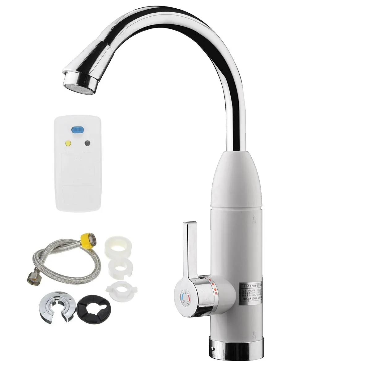 

Professional Structure Fast Heating Electric Faucet Stainless Steel ABS Kitchen Faucet Electric Hot Water Heater Faucet Heater