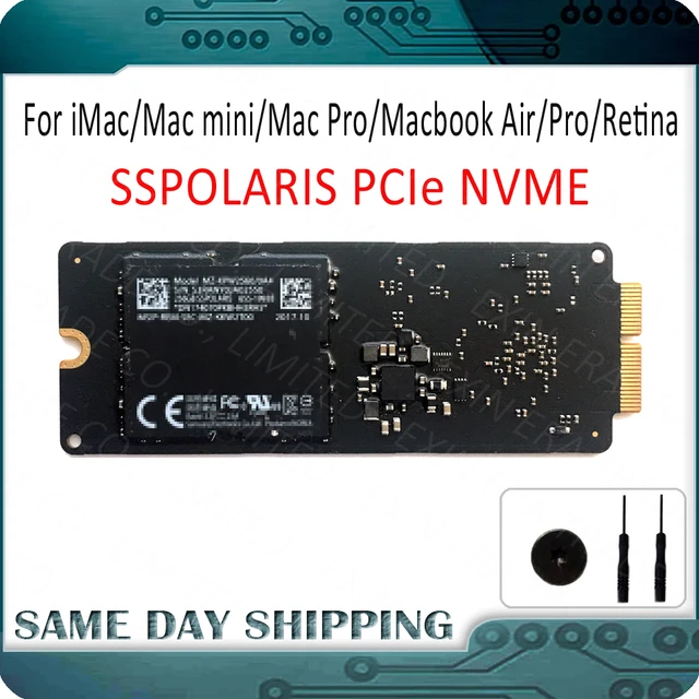 Upgrade for Apple SSD 256GB NVMe PCIe 3.0 MZ-KPW2560 Pro