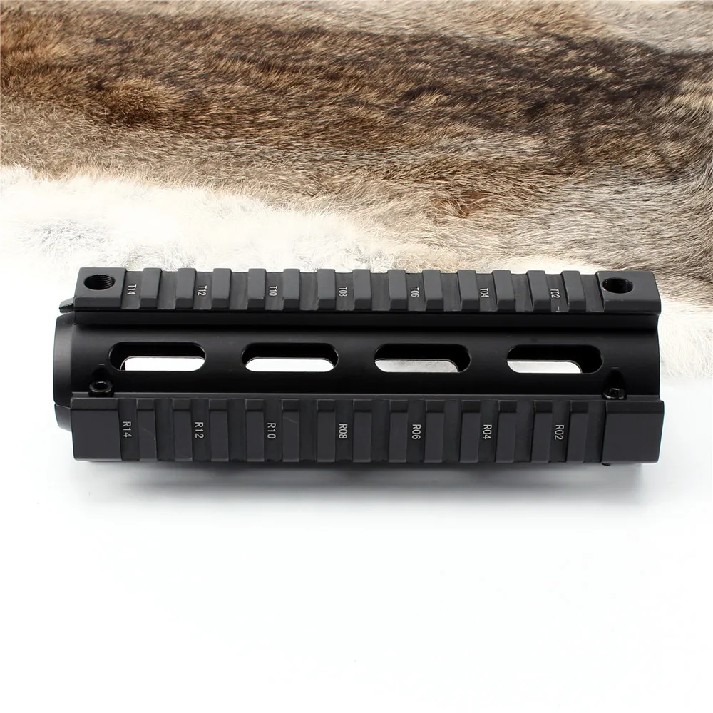 Ohhunt охотничьи Тактические AR 15 M16 винтовки 6 75 &quotКарабин Длина 2 шт падение в Quad Rail