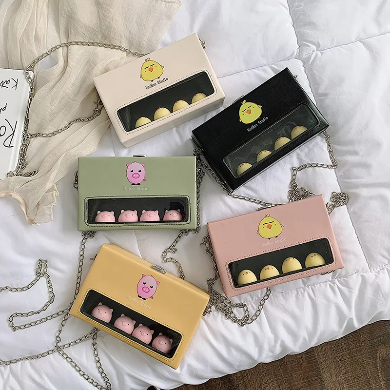 

Female Crossbody Bags For Women 2019 Quality PU Leather Luxury Handbags Designer Sac Main Ladies Cartoon Shoulder Messenger Bag