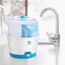 Стерилизатор для детских бутылочек, высоковместительный Многофункциональный антисухой паровой стерилизатор 220 В, треугольный кабель для заказа, конвертер для заметок