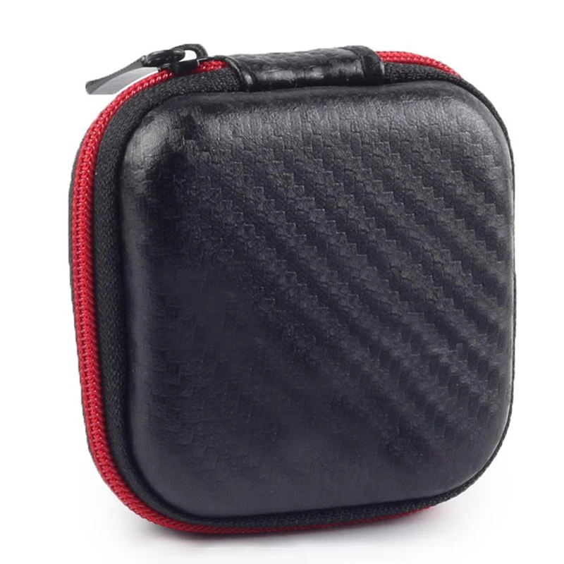 

1PCS EVA Earphone Storage Bag Earphone Box Zipper Carrying Hard Bag Earphone Case For Earphone Accessories USB Cable