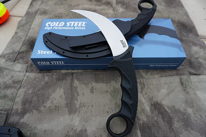 

Cold Steel Karambit Small Fixed Knives,VG-1 Blade Camping Tactical Knife,Hunting Survival Knife.