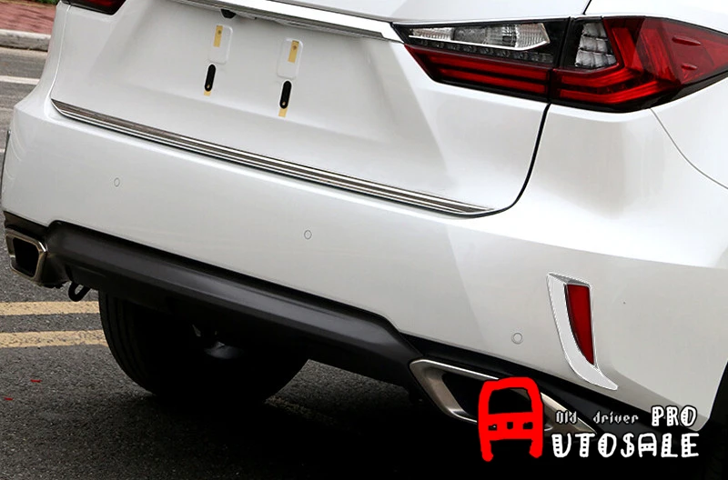 Матовая Автомобильная задняя противотуманная фара из АБС пластика для LEXUS RX200t