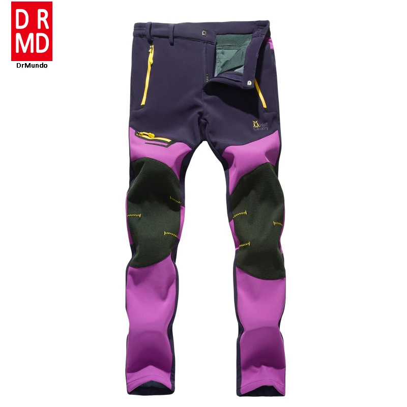 Softshell Pants Women Breathable Thermal Waterproof Pants women Outdoor