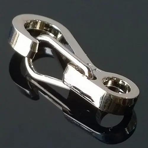 

10PCS/LOT Mini SF Spring Backpack Clasps Climbing Carabiners EDC Keychain Camping Bottle Hooks Paracord Survival Gear