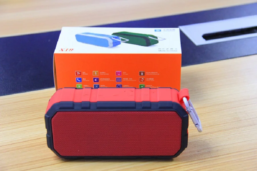 Finewin Mini Bluetooth Speaker With Power Bank Wireless Outdoor Portable Shock Bass |