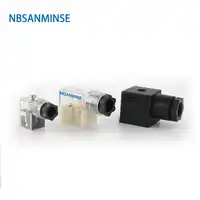 10 ピース/ロットプラグ電磁弁コネクタ DIN43650 A/B/C 電磁コイル用バルブのソレノイドコイル電磁 connctors