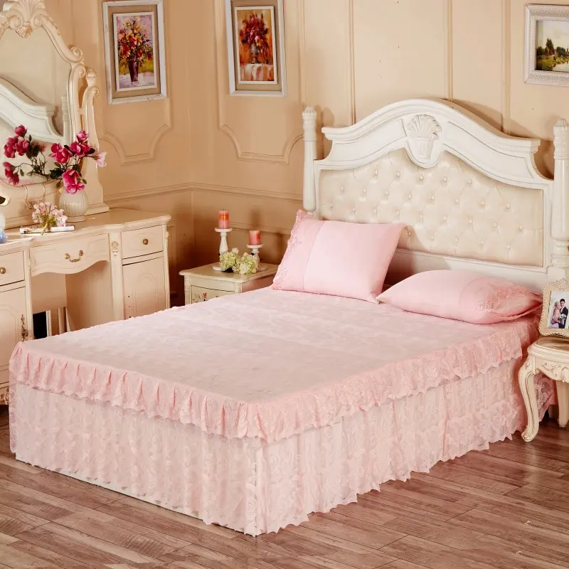 Высокое качество, покрывало для дома, Корейская кровать, юбка, простыня, полный размер королевы#/L