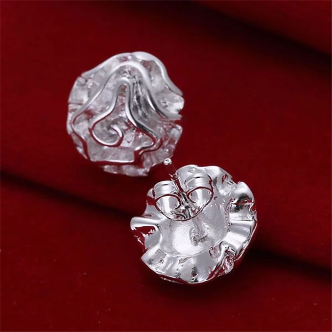 Женские серьги гвоздики из серебра 925 пробы|earrings for ladies|earrings fashionearrings |