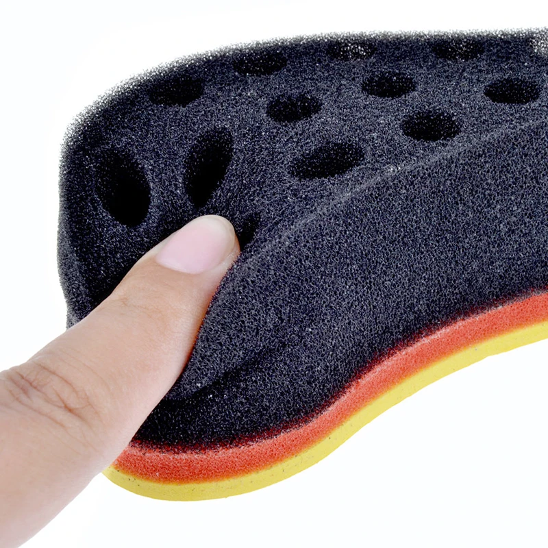 Big Promotion 2pcs Foam Hair Brush Sponge Comb Pattern Magic Twist
