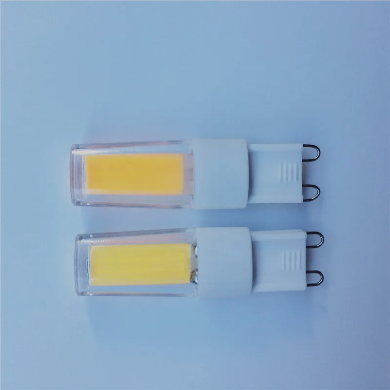 Новое поступление! G4 G9 SMD2609 COB AC220V 5 W светодиоидная лампа с регулируемой яркостью лампы заменить для Люстра со стразами Светодиодный прожектор лампы SKU: M5KCN 10 шт./лот