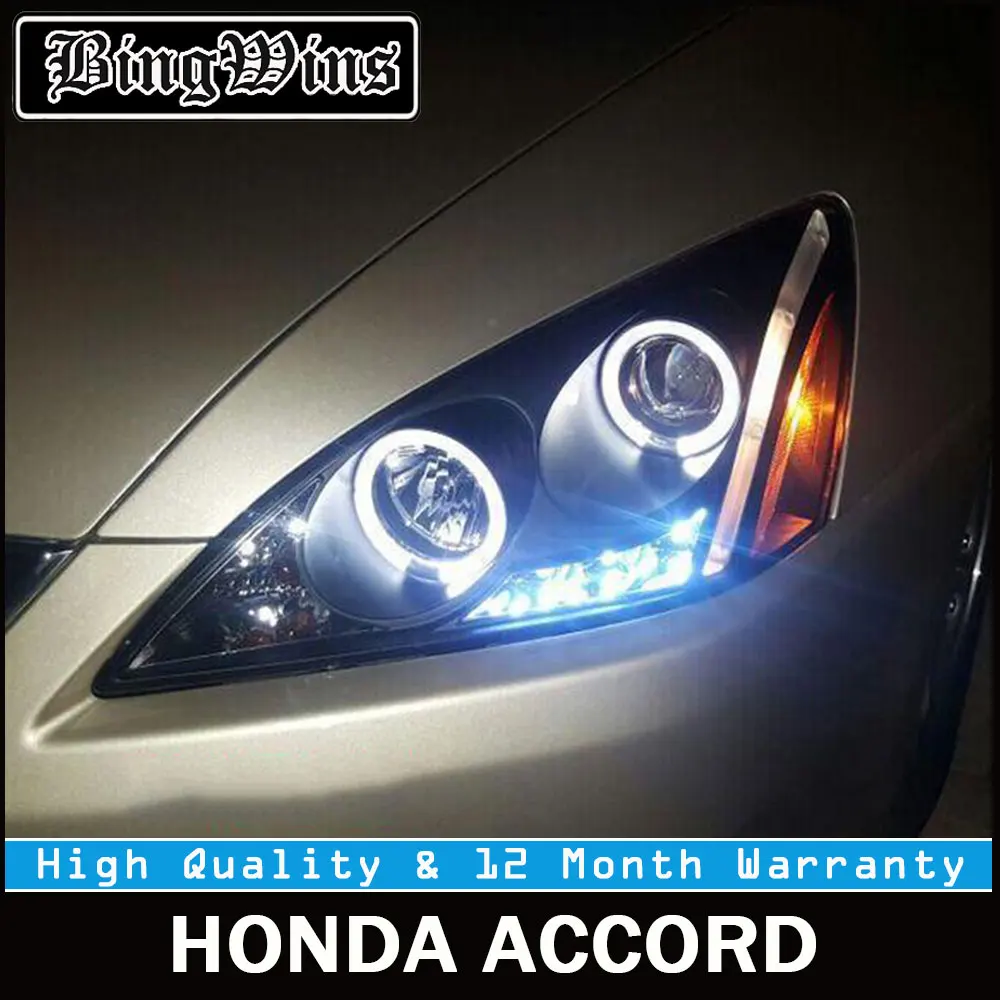 Buy front For Honda accord Headlights 2003 2007 accord