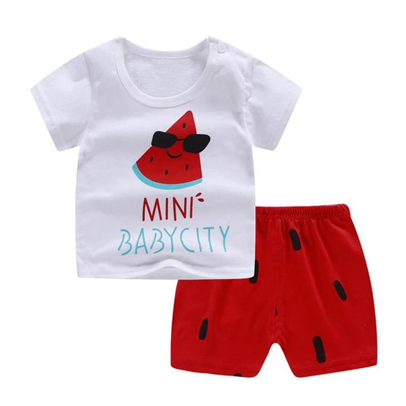 T-shirts + Shorts Children Clothes Set