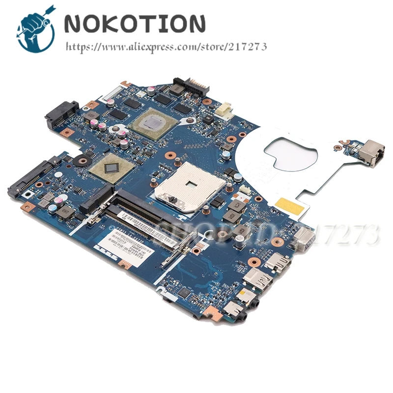 Reviews  NOKOTION P5WS5 LA-6973P For Gateway NV55 NV55S laptop motherboard MBWZK02001 MB.WZK02.001 HD6700M g